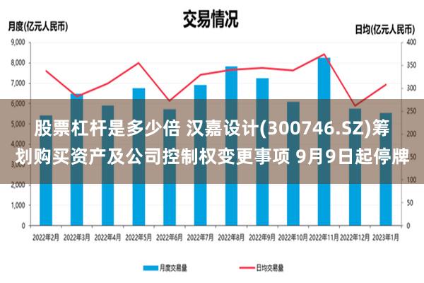 股票杠杆是多少倍 汉嘉设计(300746.SZ)筹划购买资产及公司控制权变更事项 9月9日起停牌