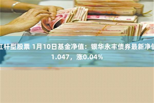 杠杆型股票 1月10日基金净值：银华永丰债券最新净值1.047，涨0.04%